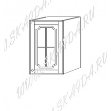 Шкаф 40 навесной (1 дверь, стекло)